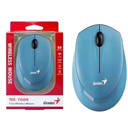 MOUSE INALAMBRICO GENIUS NX-7009 USB BLUE-GREY