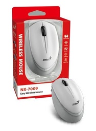 MOUSE INALAMBRICO GENIUS NX-7009 USB WHITE-GREY