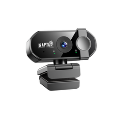 WebCam Raptor Vision 4K c/microfono c/tapa Kelyx